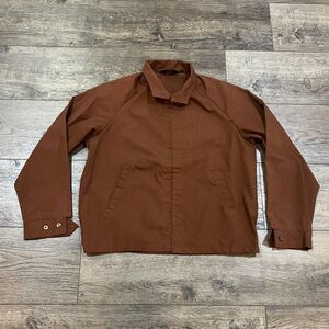 Vintage 1970s Sears Sportswear Perma-Prest The Men’s Store Brown Jacket Sz 42